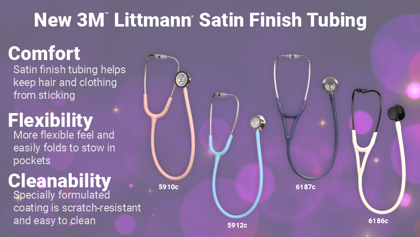 New 3M Littmann Satin Finish Tubing